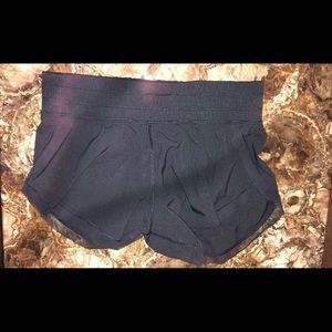 Black lululemon shorts